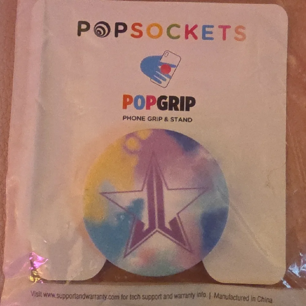🌟 NIB Jeffree Star Cosmetics Tie-Dye PopSocket PopGrip - Rare Exclusive